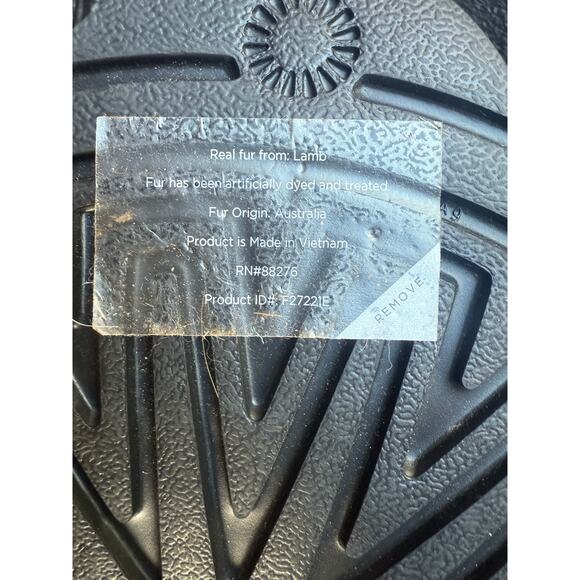 Ugg Neumel Platform Zip Ankle Boots Leather Shearling Women’s Sz 10 - Picture 10 of 11